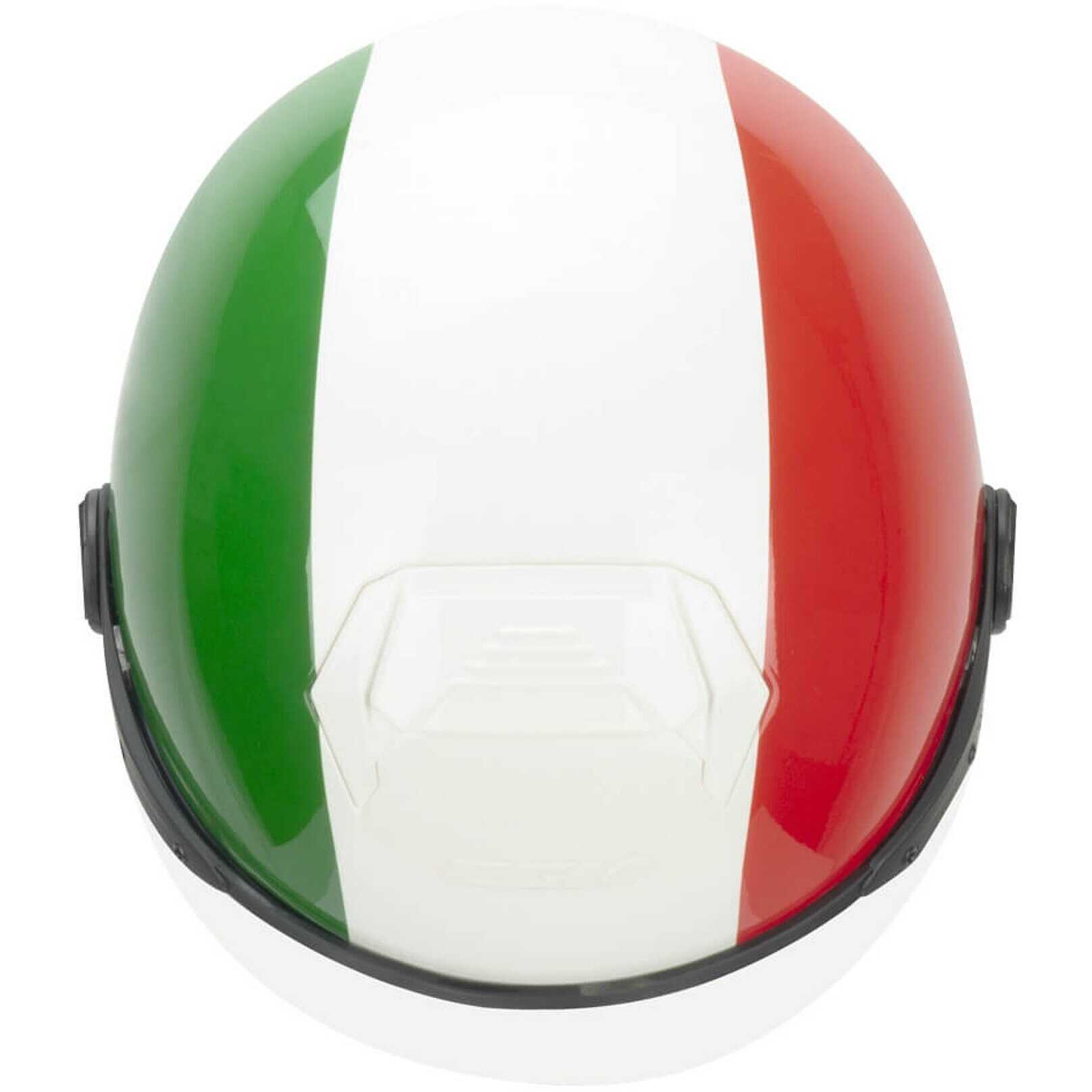 Casco Moto Jet CGM 167I FLO ITALIA Bianco - Visiera Sagomata Vendita Online  