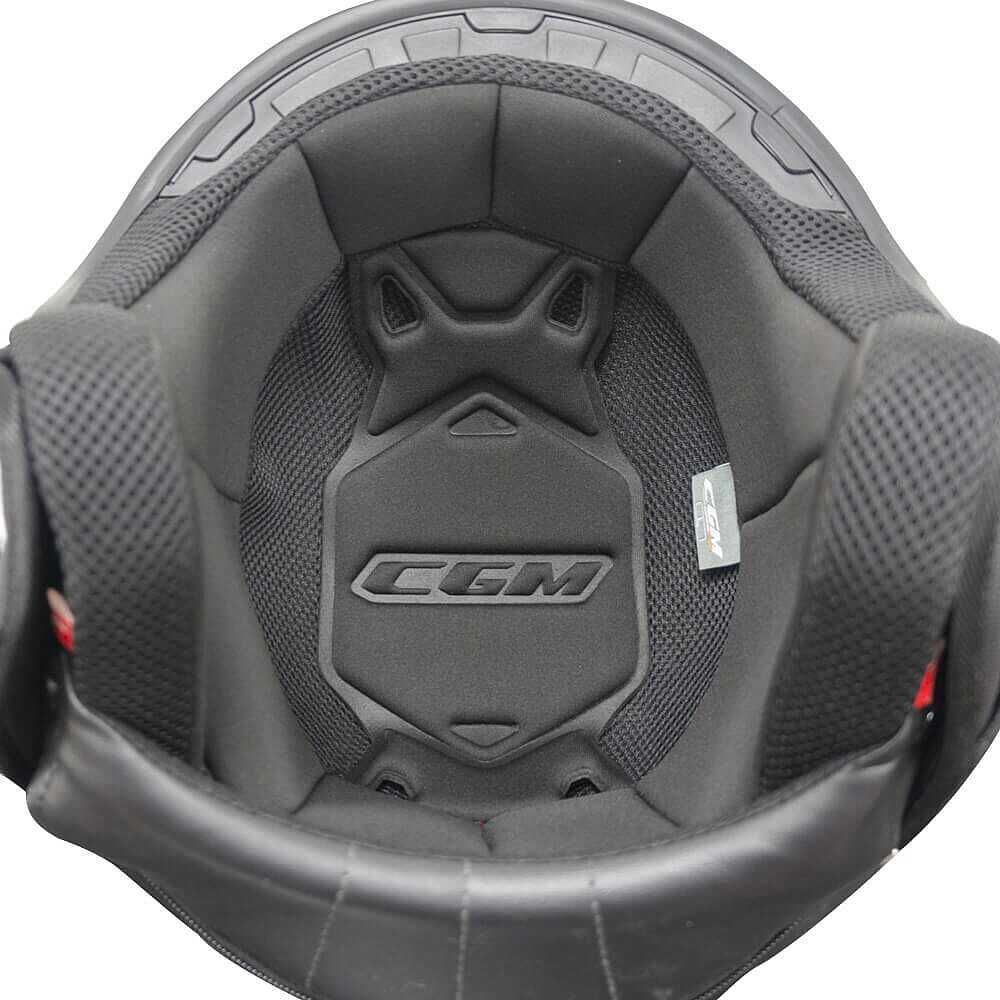 Casco Open Face CGM 191A PIX MONO Nero Opaco - Leggero E Sagomato Per Scooter E Motocicli - Foto 13