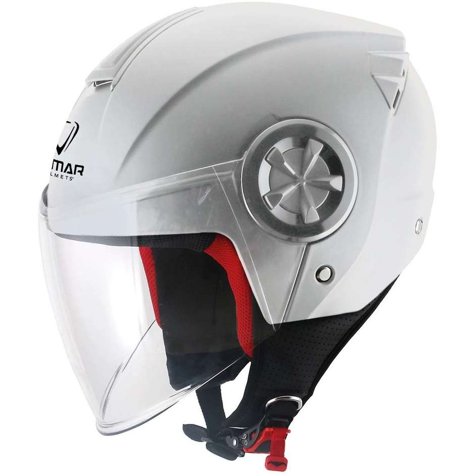 Casco Moto Jet Con Visiera Vemar Vh Helmets Air Bianco JYA