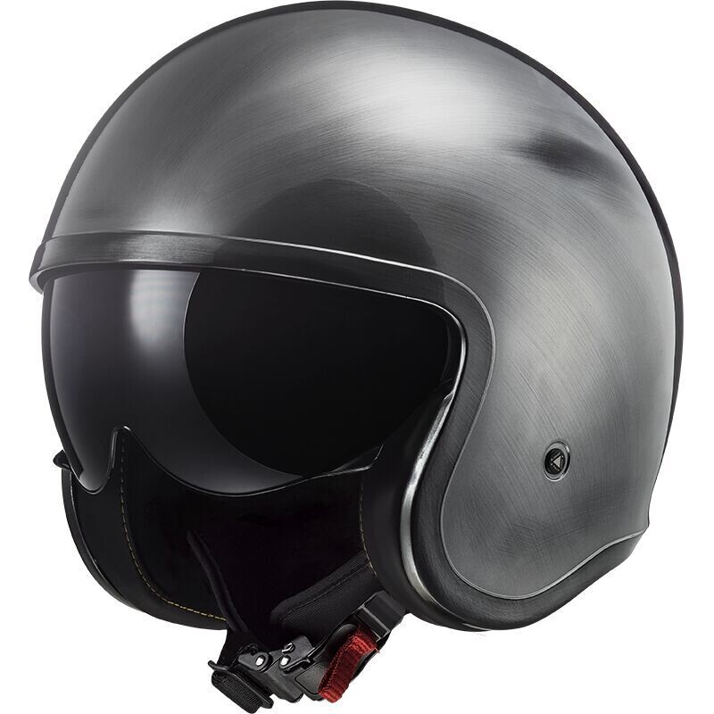 Casco Moto Jet Custom OF599 SPITFIRE 2 JEANS Lucido taglia S