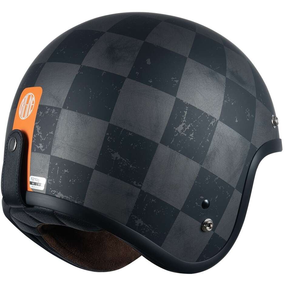 Casco Moto Jet Custom Origine PRIMO Speed Titanio