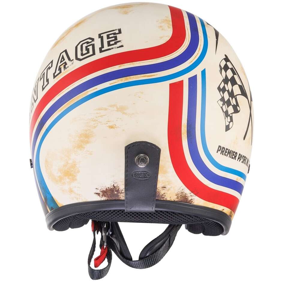 Casco Moto Jet Custom Premier   CLASSIC BTR12BM