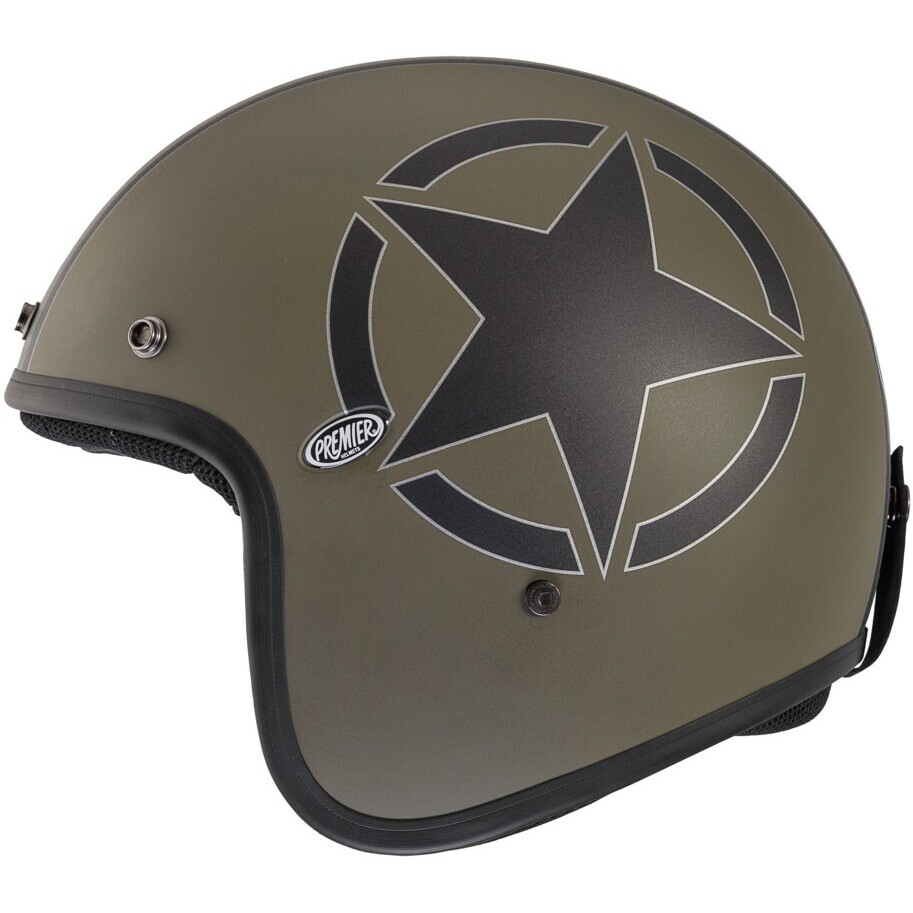 Casco Moto Jet Custom Premier   CLASSIC STAR MILY BM