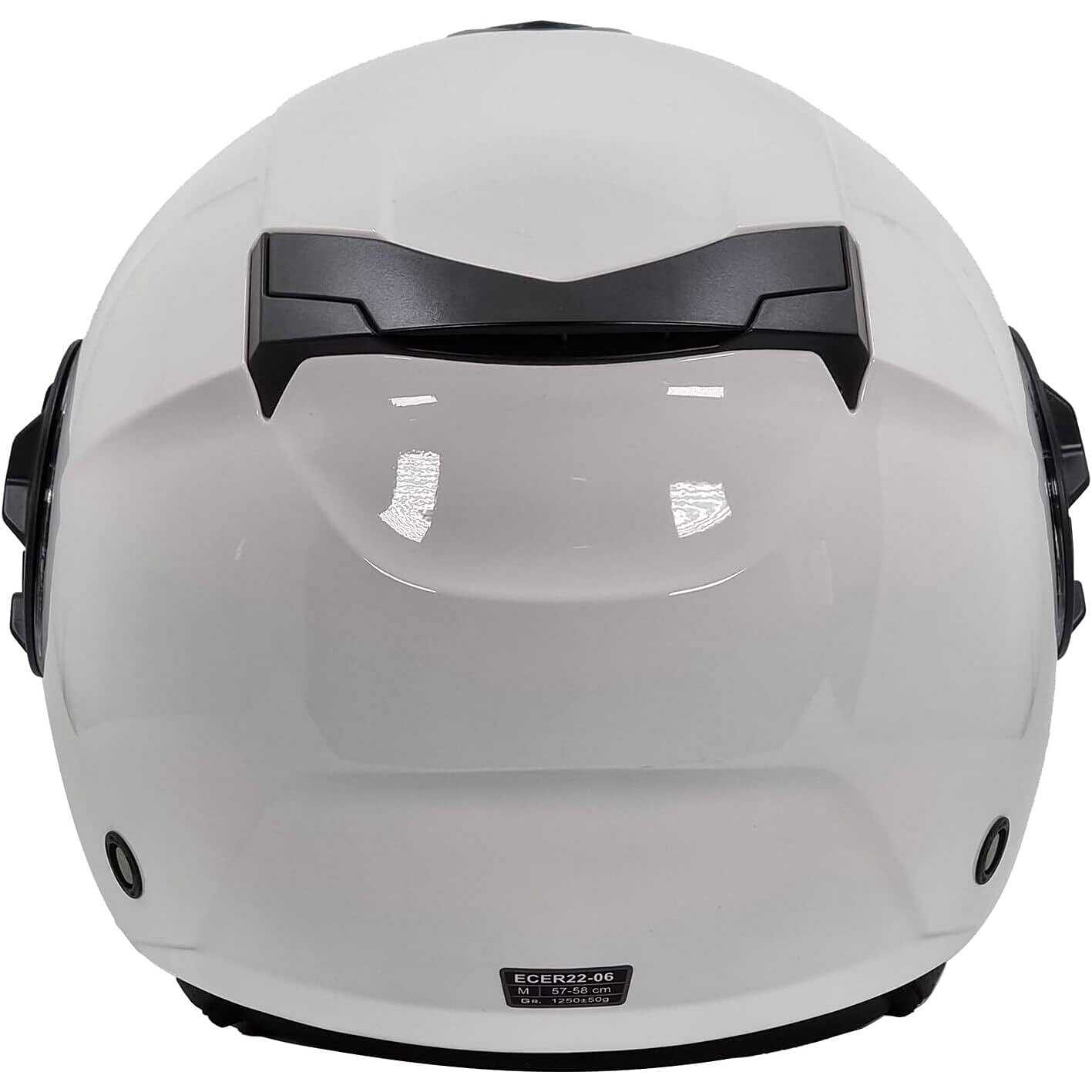 Casco De Moto Hombre BHR Casco Jet Doble Visera 830 Flash, Casco