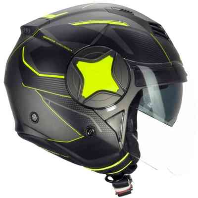 Casco da Bambino Moto Cross Enduro CGM 209A ROCKY Nero Opaco Vendita Online  