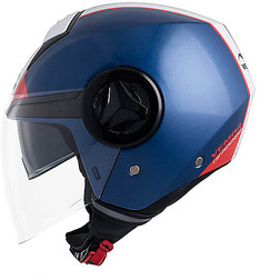 Casco Moto Modulare Apribile Vemar Jiano INTERFONO INTERACTIVE Bluetooth Integrato Nero Lucido Doppia Visiera 2871