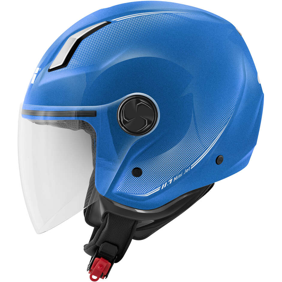 Casco Moto Jet Givi 11.7B Azzurro