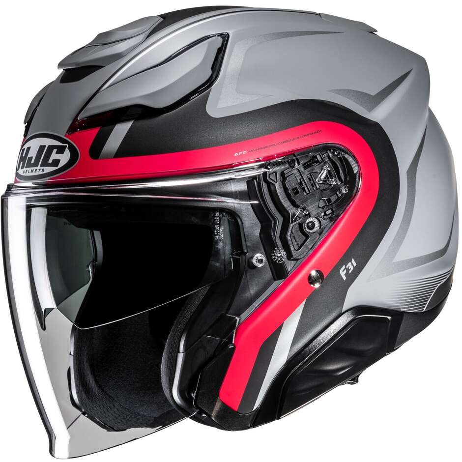 Casco Moto Jet F31 BASK MC1SF taglia M