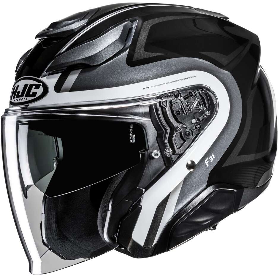 Casco Moto Jet F31 BASK MC5 taglia XS