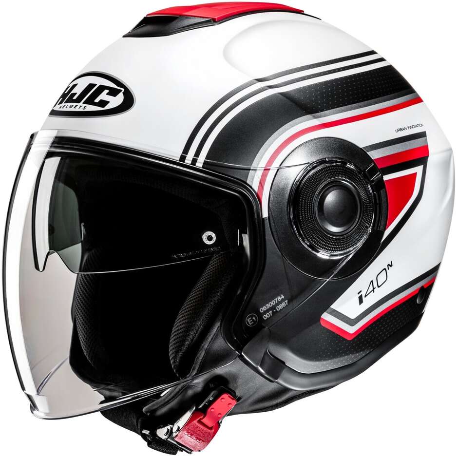 Casco Moto Jet Hjc i40N LINIA MC1SF