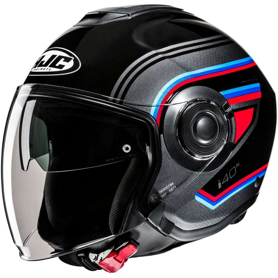 Casco Moto Jet Hjc i40N LINIA MC21