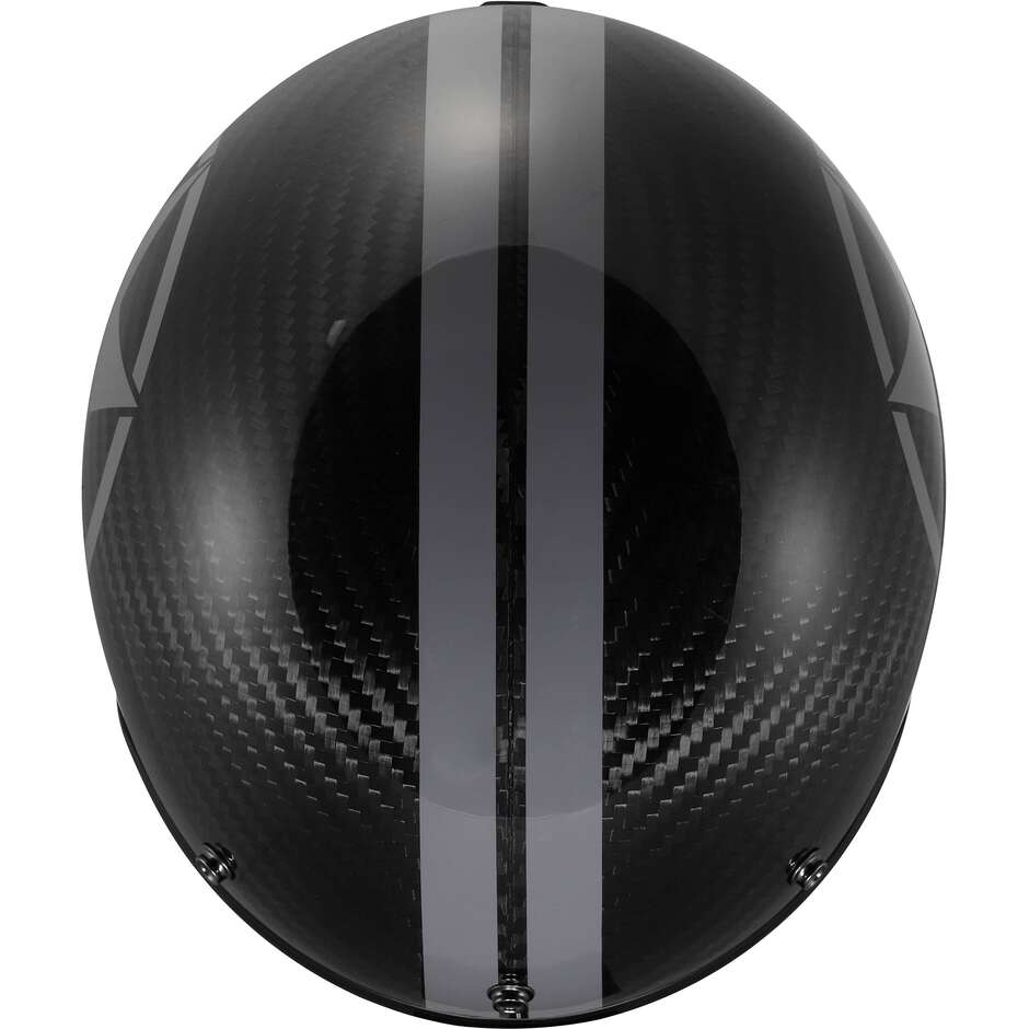 Casco Moto Jet LS2 OF601 BOB II C STAR Grigio