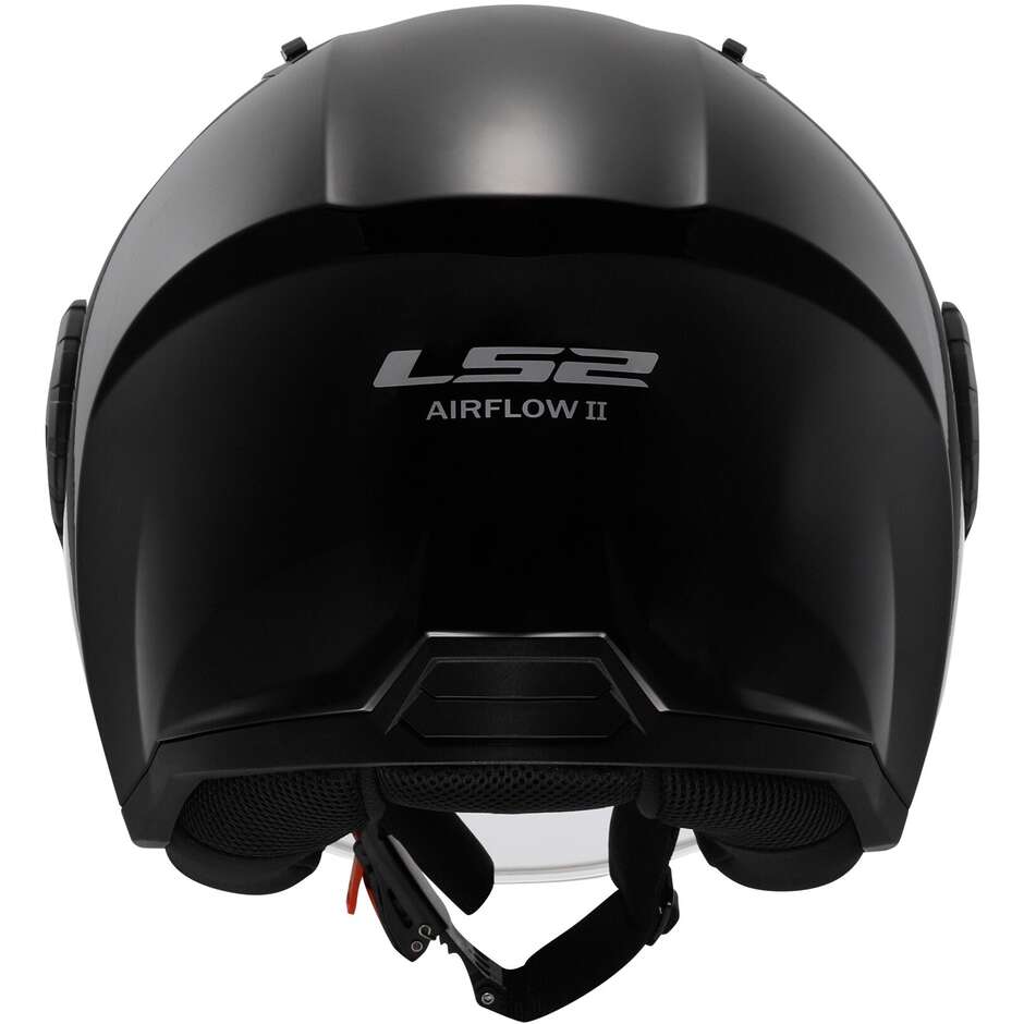 Casco Moto Jet Ls2 OF616 AIRFLOW 2 SOLID Nero