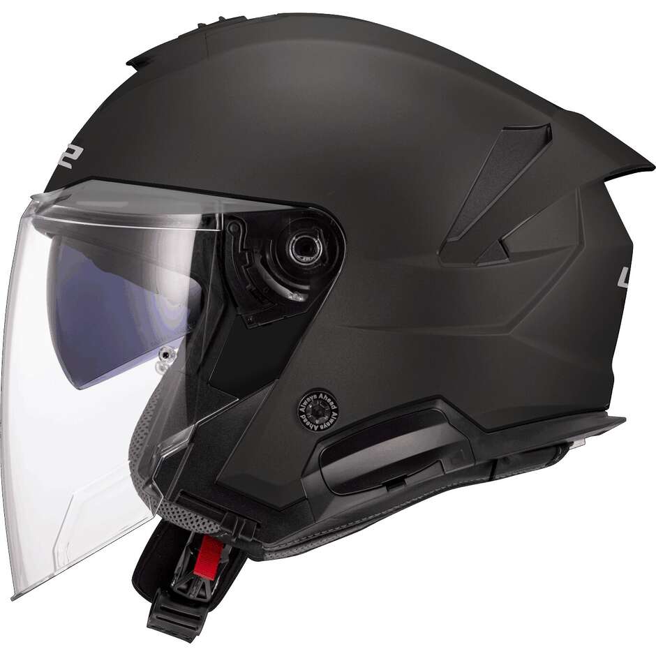 Casco Moto Jet OF618 VERSO II SOLID Nero Opaco taglia 2XL