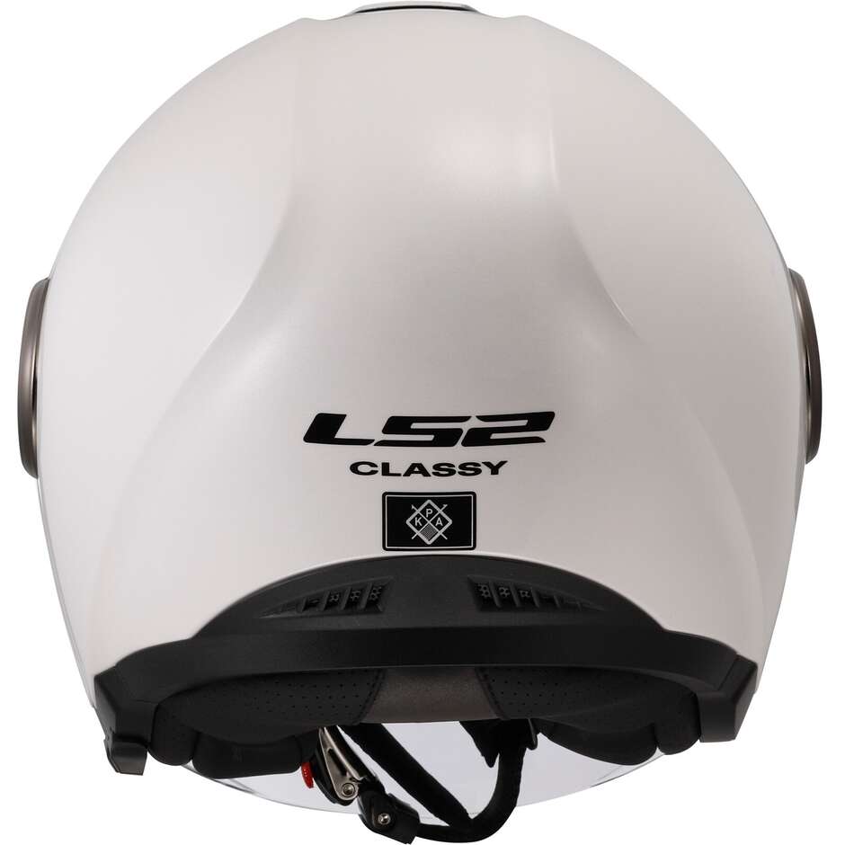 Casco Moto Jet  Ls2 OF620 CLASSY SOLID Bianco