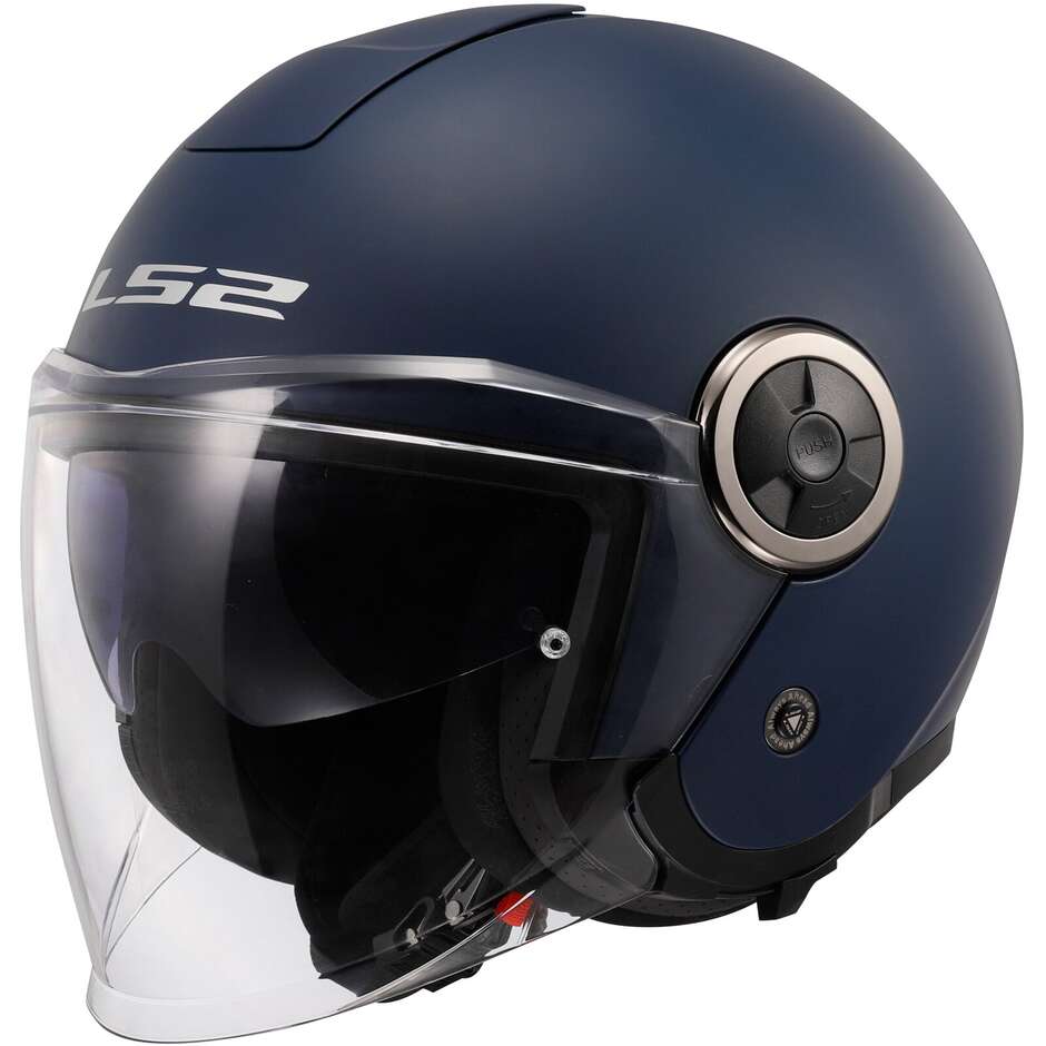 Casco Moto Jet  Ls2 OF620 CLASSY SOLID Navy Blu
