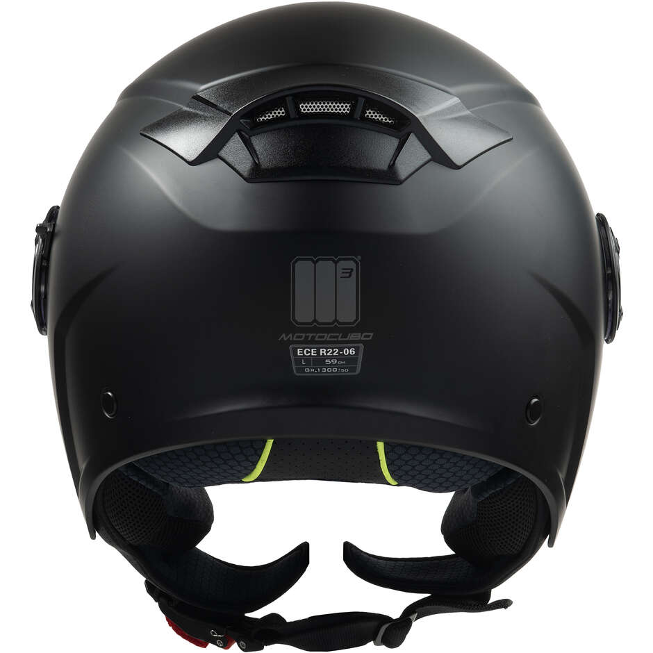 Casco Moto Jet Motocubo 705 JOKER Nero Opaco (22.06)