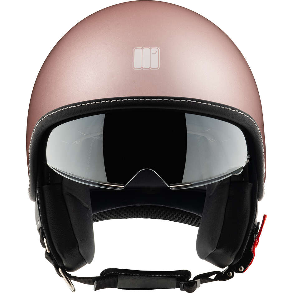 Casco Moto Jet Motocubo 717 BEETLE Rosa (22.06)
