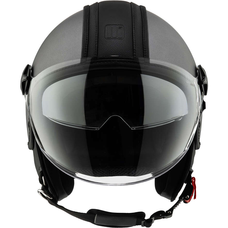 Casco Moto Jet Motocubo 727 TOP CUBE Dark Grey (22.06)