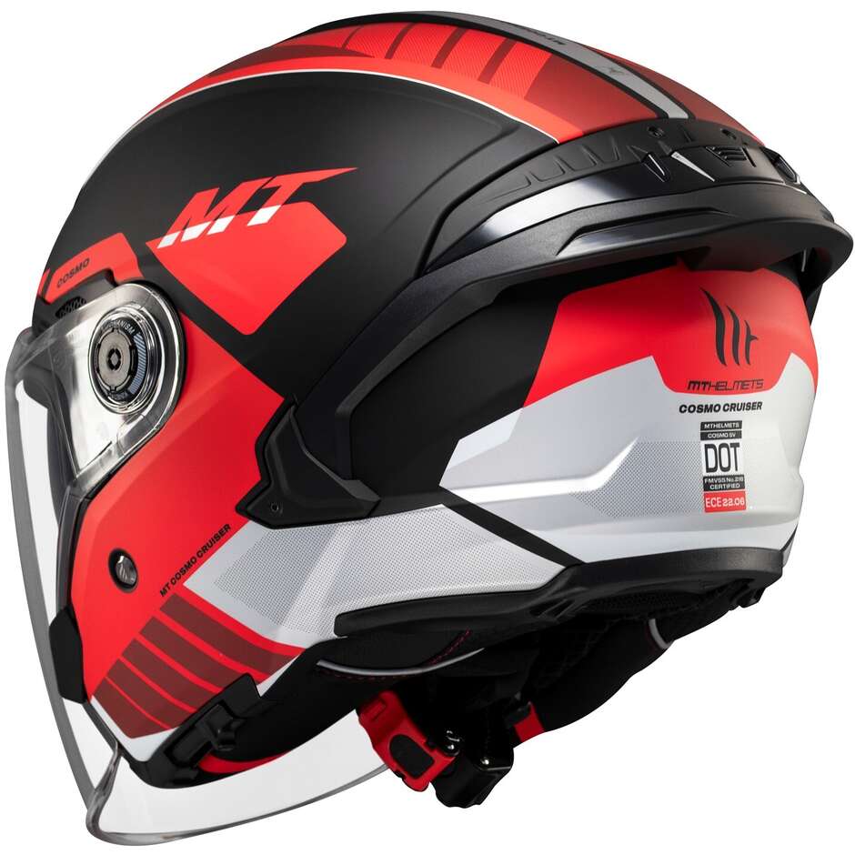 Casco Moto Jet MT Helmetss COSMO SV CRUISER B5 Opaco