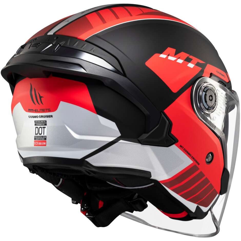 Casco Moto Jet MT Helmetss COSMO SV CRUISER B5 Opaco