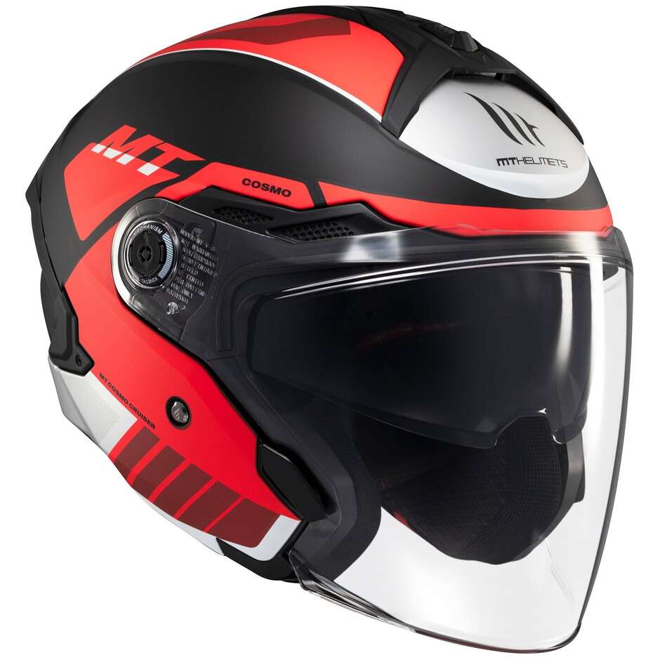 Casco Moto Jet MT Helmetss COSMO SV CRUISER B5 Opaco