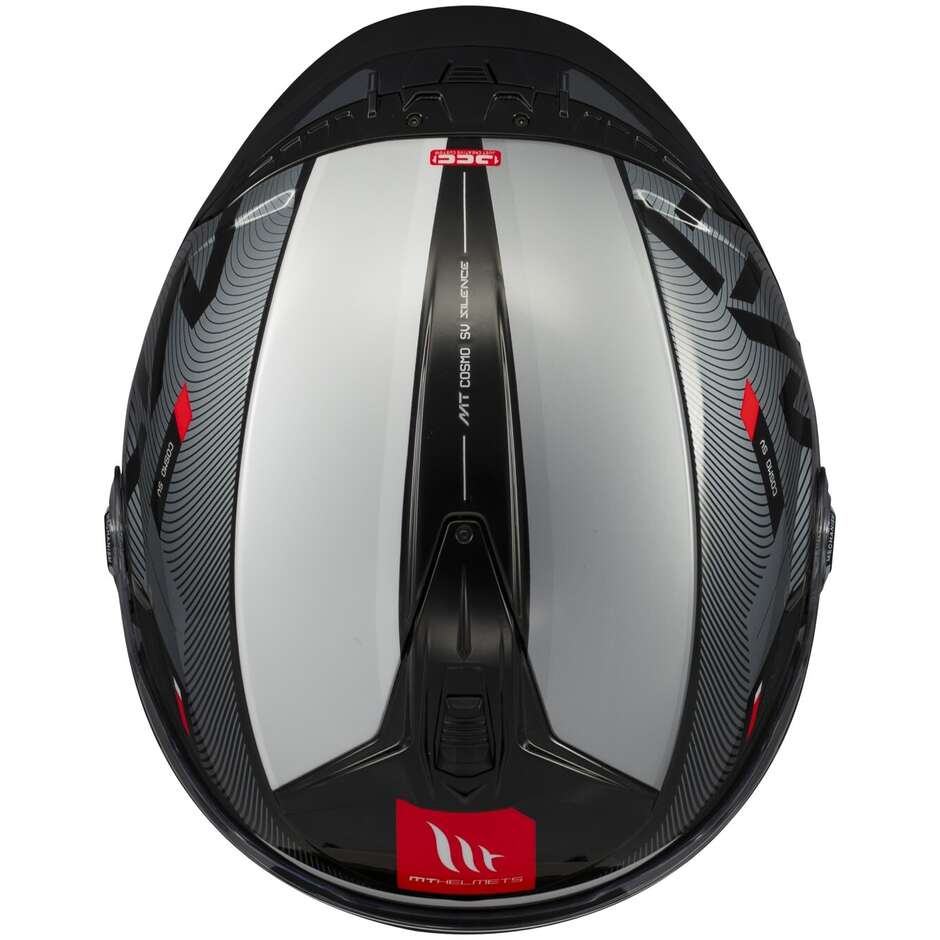Casco Moto Jet MT Helmetss COSMO SV SILENCE B2 Lucido