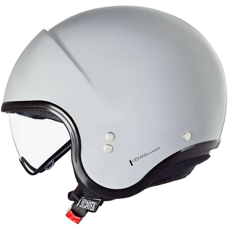 Casco Moto Jet Nolan N21 06 CLASSICO 303 Grigio Lucido