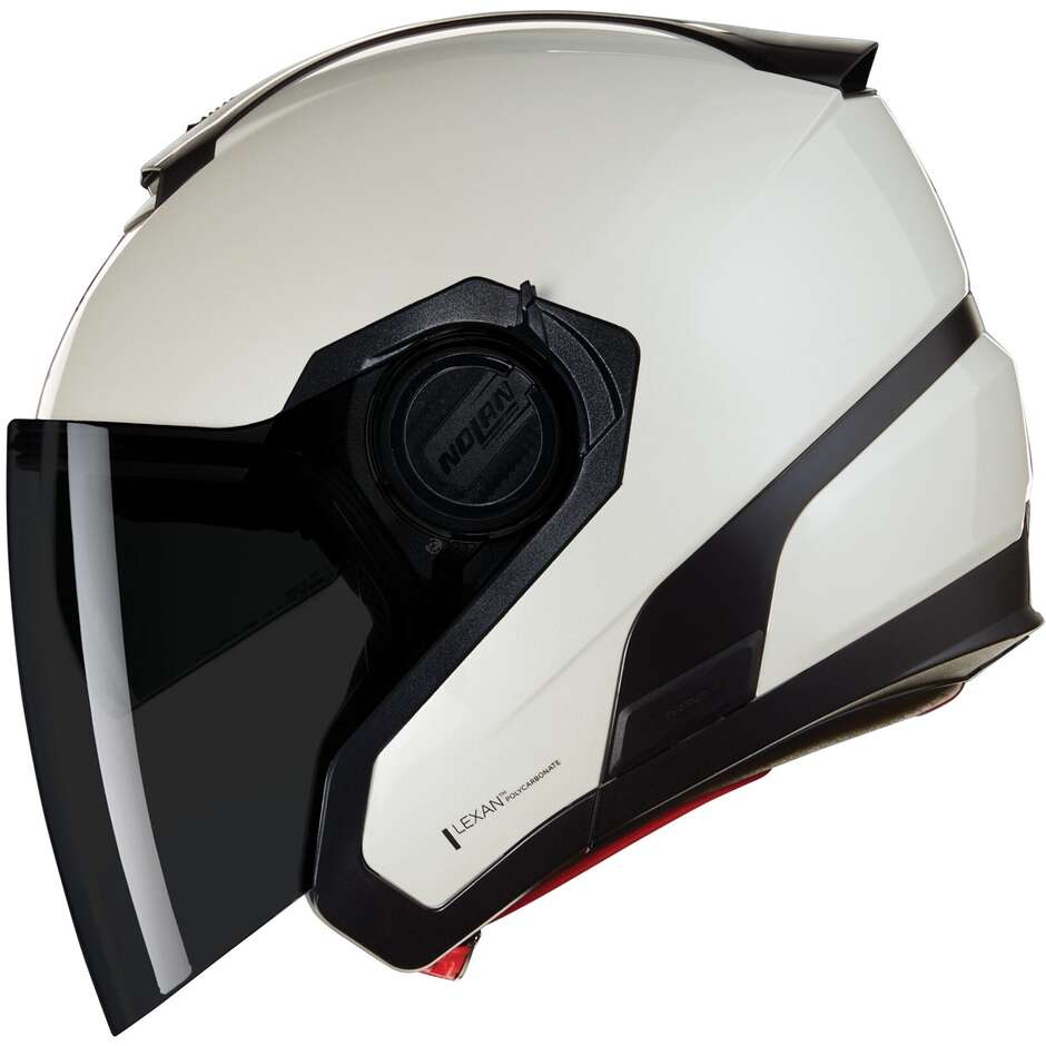 Casco Moto Jet Nolan N40-5 06 CLASSICO NOBILE 320 Bianco Lucido