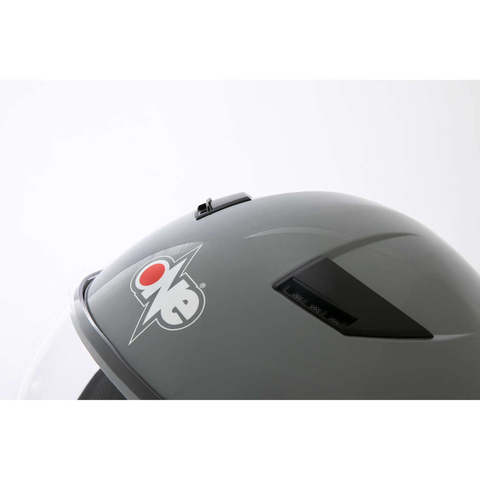 Casco Moto Jet One Con Visiera One Gamma 2.0 Nardo Grey