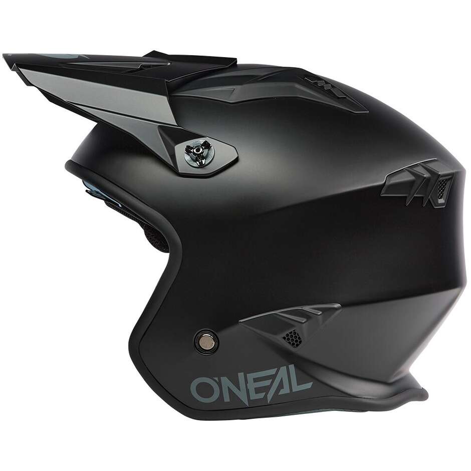 Casco Moto Jet Oneal VOLT Helmet SOLID Nero Opaco
