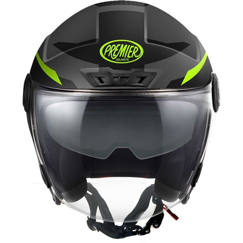 Casco Moto Jet Premier CITY FLY EVO FA Y17 BM