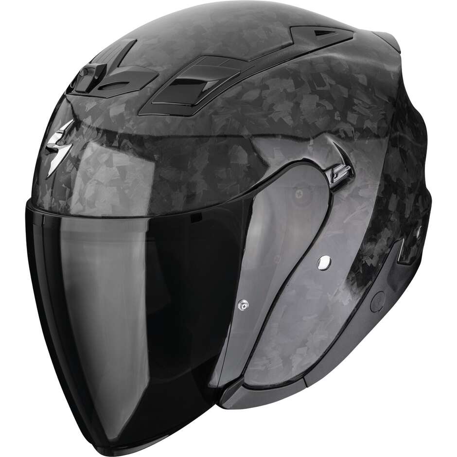 Casco Moto Jet Scoprion EXO-Z1 CARBON ONYX Nero taglia S