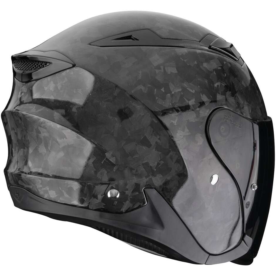 Casco Moto Jet Scoprion EXO-Z1 CARBON ONYX Nero
