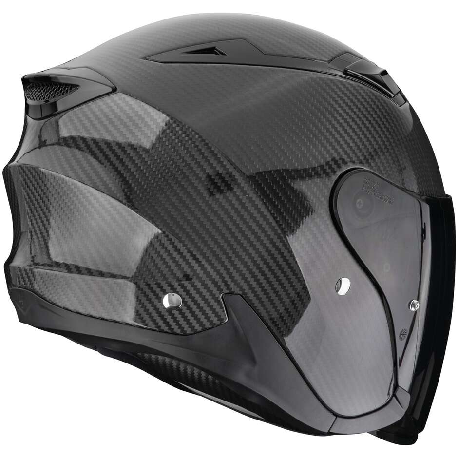 Casco Moto Jet Scoprion EXO-Z1 CARBON SOLID Nero