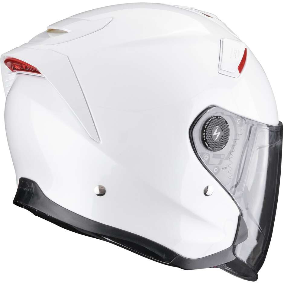 Casco Moto Jet Scorpion EXO-GT JET SOLID Bianco Perlato