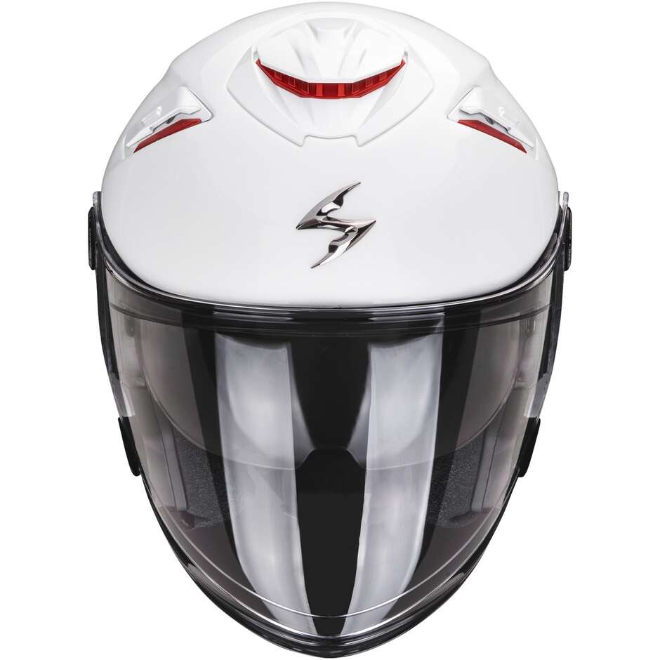 Casco Moto Jet Scorpion EXO-GT JET SOLID Bianco Perlato