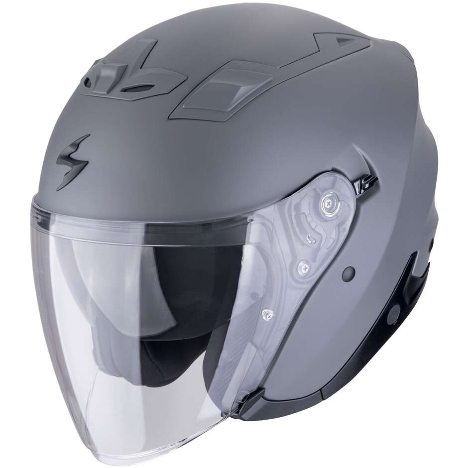 Casco Moto Jet EXO-Z1 SOLID Grigio cemento opaco taglia XL