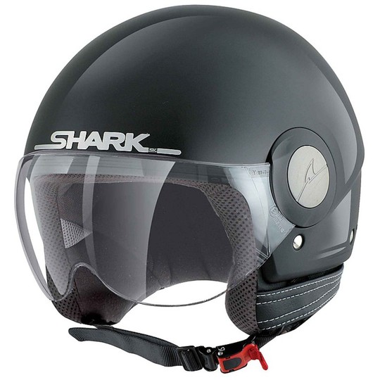 Casco moto Jet Shark SK Easy Nero lucido
