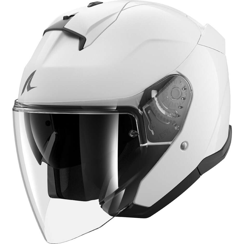Casco Moto Jet SKWAL JET BLANK Bianco Perlato taglia 2XL