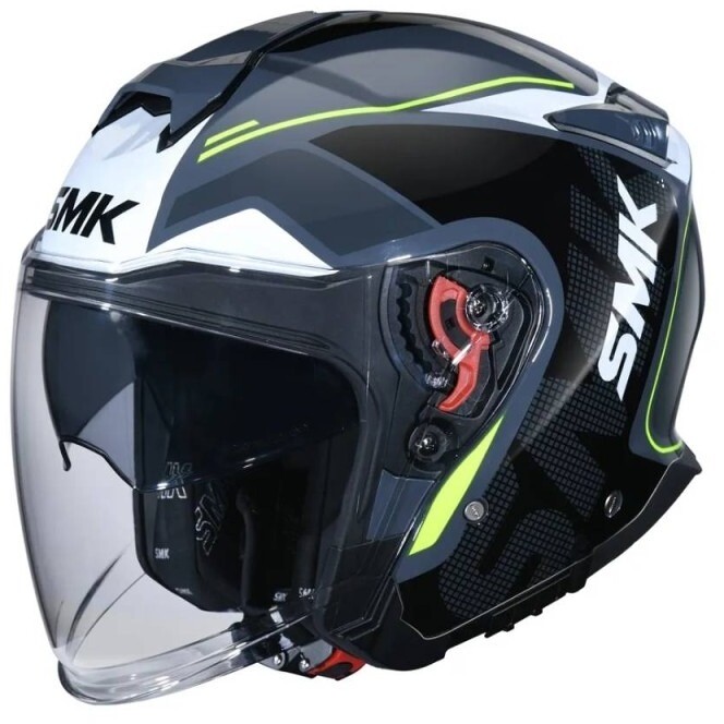 Casco Moto Jet GTJ Tourer GL614 Nero Grigio taglia 2XL