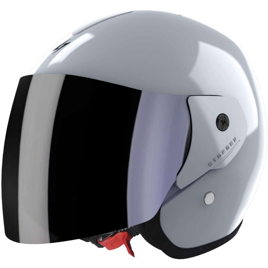 Casco Moto Jet Stormer SUN 2.0 Solid Nardo Grey