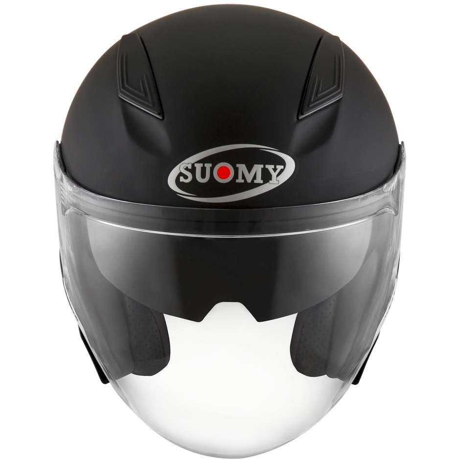 Casco Moto Jet Suomy SPEEDJET PLAIN Nero Opaco