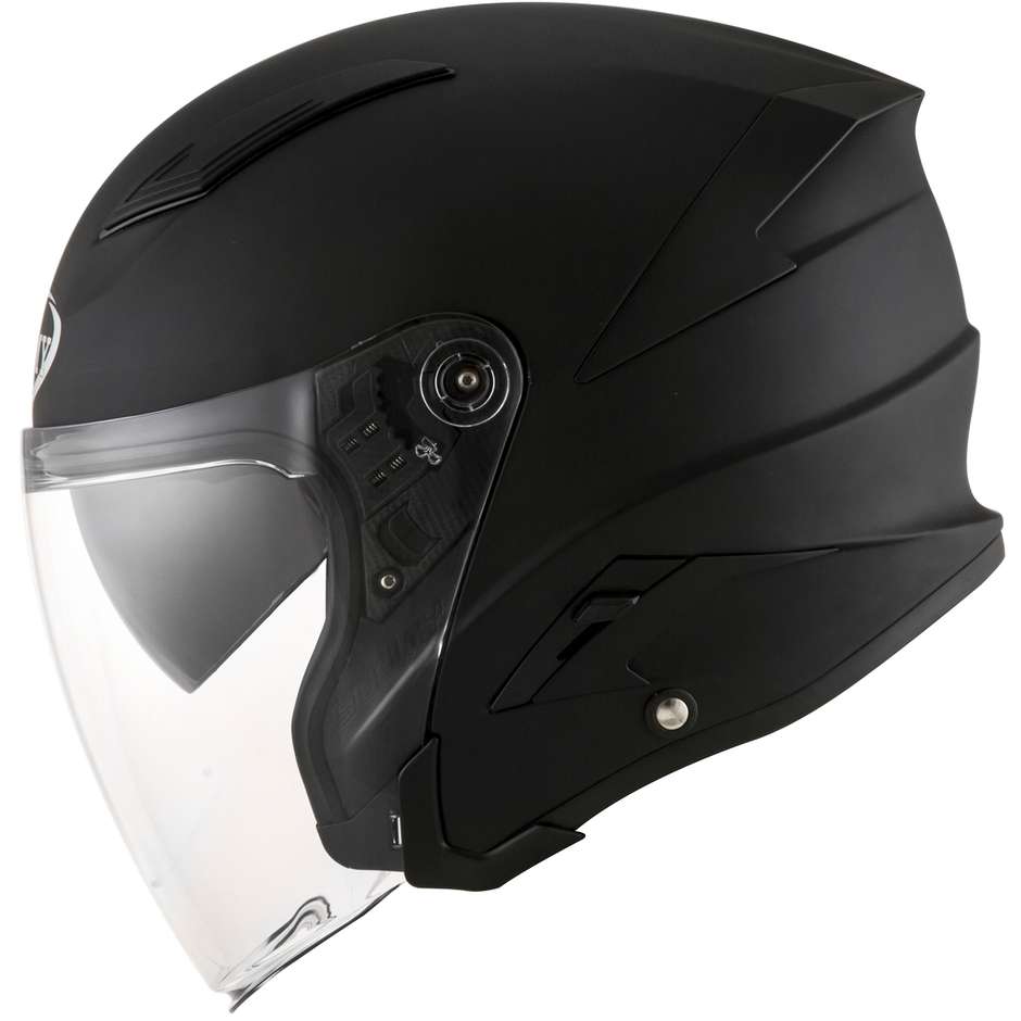 Casco Moto Jet Suomy SPEEDJET PLAIN Nero Opaco