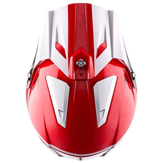 Casco Moto Jet trial Oneal Slat Crimson Rosso