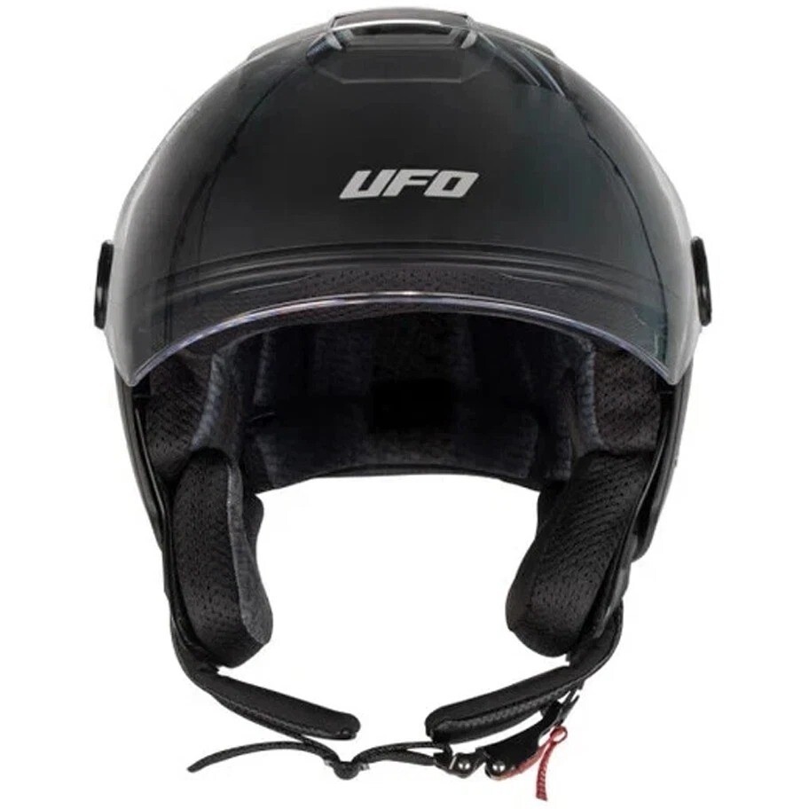 Casco Moto Jet Ufo NIXIE Nero