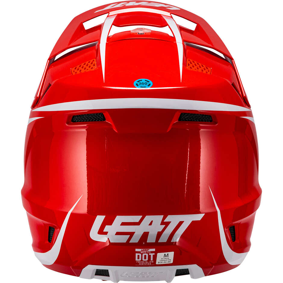 Casco Moto KIT 3.5 Leatt V26 Rosso