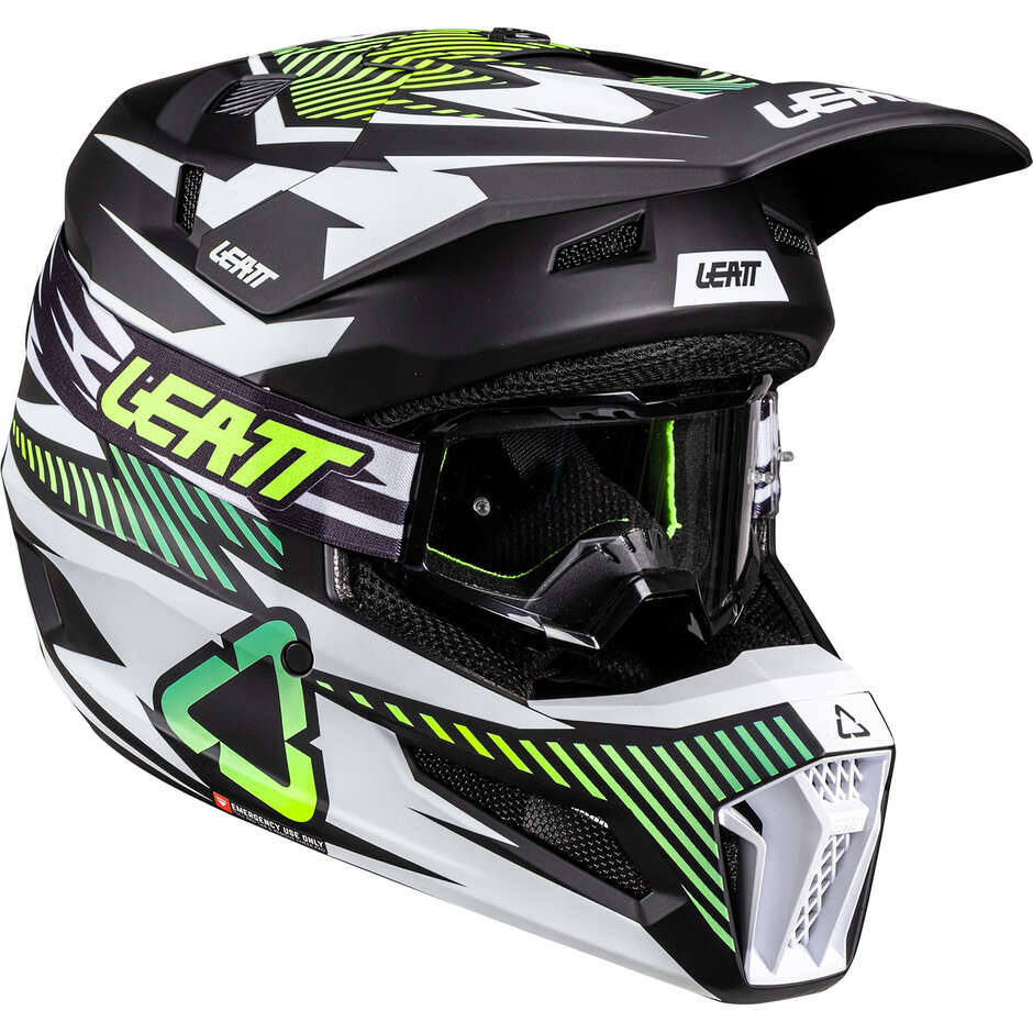 Casco Moto KIT 3.5 Leatt V26 Verde