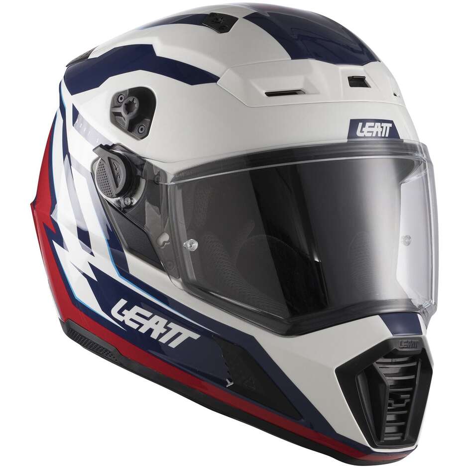 Casco Moto KIT ADV 7.5 Leatt Blu Rosso