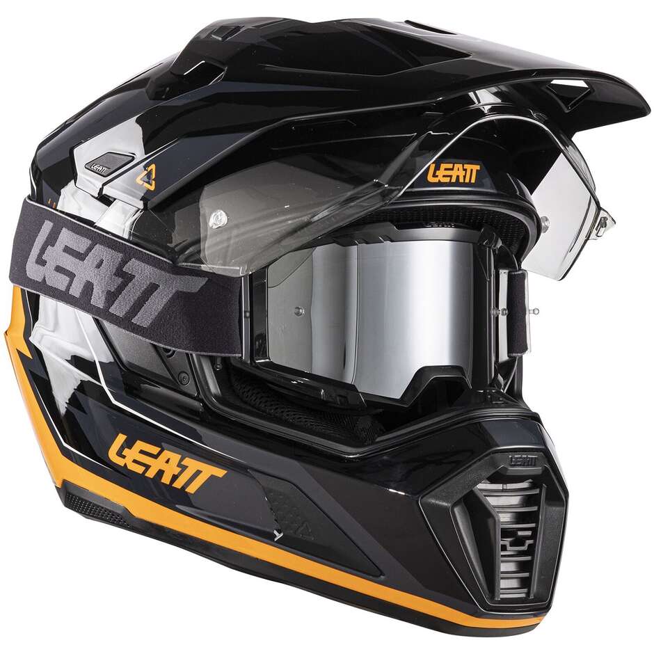Casco Moto KIT ADV 7.5 Leatt Nero Arancione